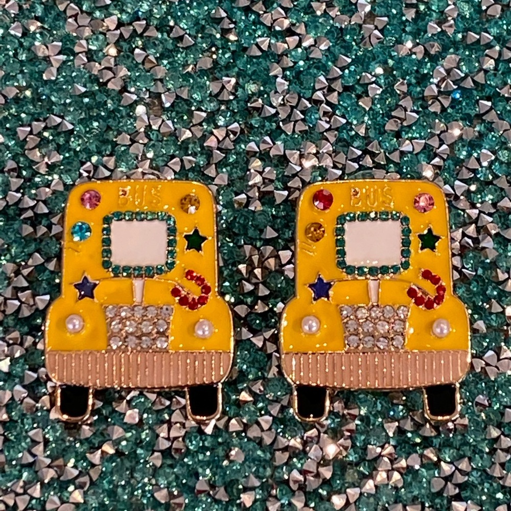 New School Bus Fashion Earring’s